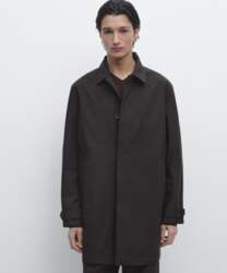 Massimo Dutti Light High-Tech Fabric Parka
