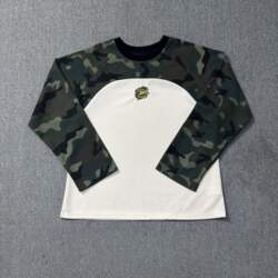 Mens Oversized Long Sleeve Tee With