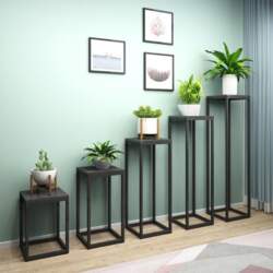 Modern Iron Art Floor-Standing Flower Pot