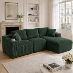 Modular Sofa Set with Chaise Longue