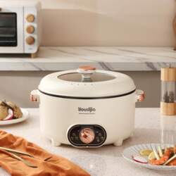 Multi-Functional Electric Cooker: All-in-One Pot for