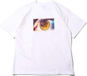 Nike Eye Pattern Logo Print Round