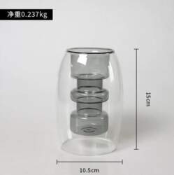 Nordic colour double glass diffuser Creative
