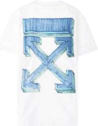 OFF WHITE Marker Blue Arrows Oversized