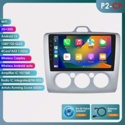 Ossuret Android13 automašīnas radio priekš Ford