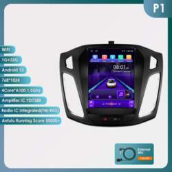 Ossuret Android automašīnas radio, kas paredzēts