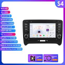 Ossuret RDS Auto Radio priekš TT