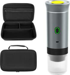 Portable capsule coffee machine, fully automatic