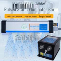 Pulsed Ion Wind Bar Static Eliminator