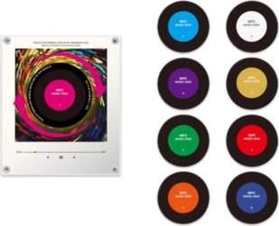 Rotating Disc NFC Sensing Song Player