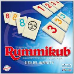 Rummikub Infinity (Tile Pouch Included) blue