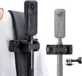 Selfie Stick Holster Backpack Strap Clip