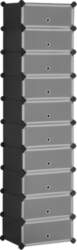 SONGMICS Interlocking Shoe Rack, Rectangular Storage