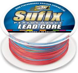 Sufix Performance Leadcore 18lb Mērīts -