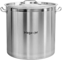 Tall catering pot with lid Mega-M