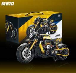 Technical Motorcycle Building Blocks Set, 1:8