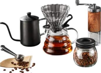 TEOTM Pour-Over Coffee Maker Set, Hand
