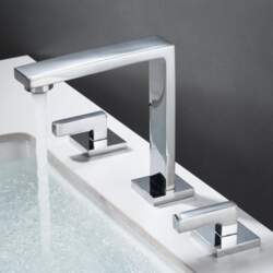 Three Hole Basin Faucet Brass Gun