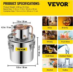 VEVOR Alcohol Distiller Home