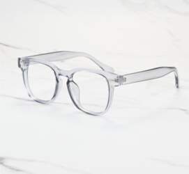 Vintage Rectangle Men Rivet Frame Prescription