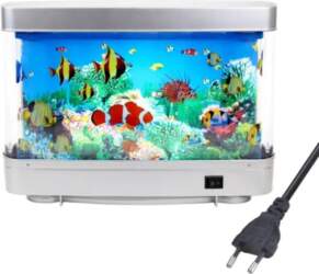 With Switch Simulation Ornamental Fish Lamp