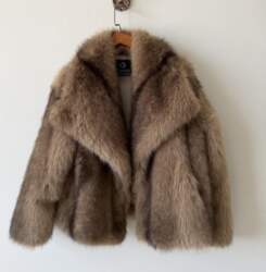 Womens Faux Fur Coat Short Style