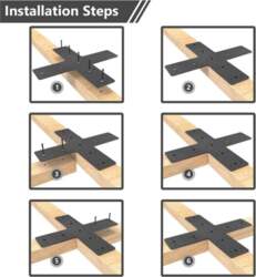 X Type Cross Patch Panel Bracket