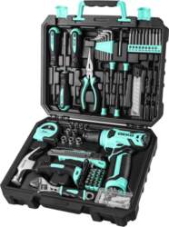 126-piece tool set 8V electric drill
