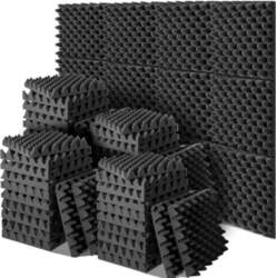 12PCS Fire Resistant Egg Crate Foam