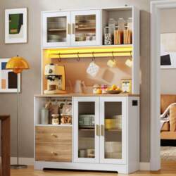 178 cm Kitchen Cabinet, Tall with