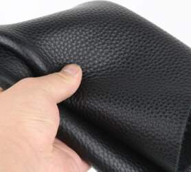 2.2mm thick black lychee patterned