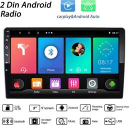 2 Din Android 9 collu automašīnas