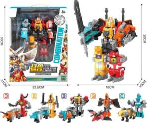 5in1 Transformation Predaking Playthings Anime Devastator