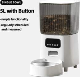 5L WiFi Smart Pet Feeder with