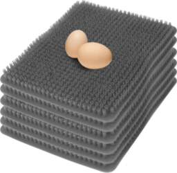6pcs Breathable Chicken Nesting Box Pads