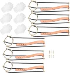 6pcs Standard Snooker Billiard Table Replacement
