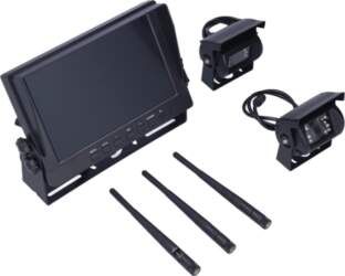 8in Backup Blind Spot Image LCD