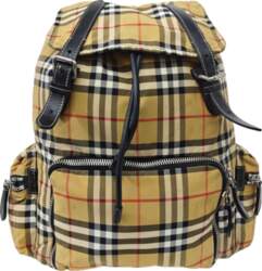 [Pre-Owned] Classic Check Military Design Large