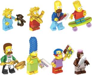 (Stils D) 32 gab. Simpsonu ģimenes
