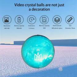 ABBP-Creative 3D Crystal Ball Video Play