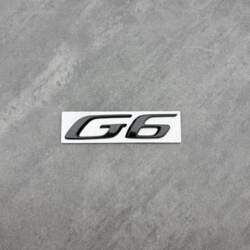 ABS chrome car front trunk sticker