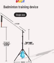 Adjustable High Clear Badminton Training Device