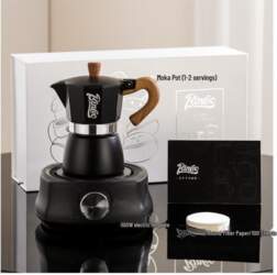 Bincoo Moka Pot Gift Set: Customizable