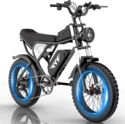 C20 YVY elektriskais velosipēds 1000W dubults