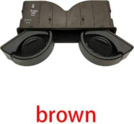 Car Rear Seat Armrest Insert Drinks