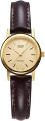 Casio STANDARD series, compact retro leather