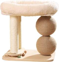 Cat Tree Tower with Plush Cat