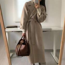 Chic Warm Mid Length Wool Blend