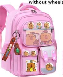 Children Trolley backpack wheels Student High
