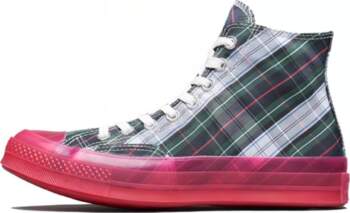 Chuck 70 Converse High `Plaid Red